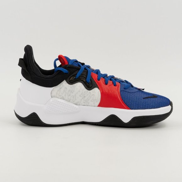 Nike PG 5 \'White University Red / Team USA\' CW3143-101 Basketball Sneakers main image 8